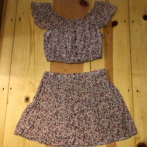 FLORAL TWO PIECE